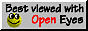 Image saying: Best viewed with open eyes
